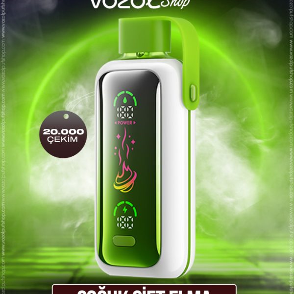 Vozol Star 20000 Puff Double Apple İce