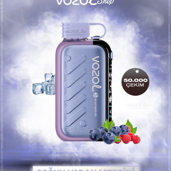Vozol Gear Ice & Sweet 50000 Blue Razz Ice