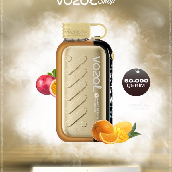 Vozol Gear Ice & Sweet 50000 Mango Passion Tangerine