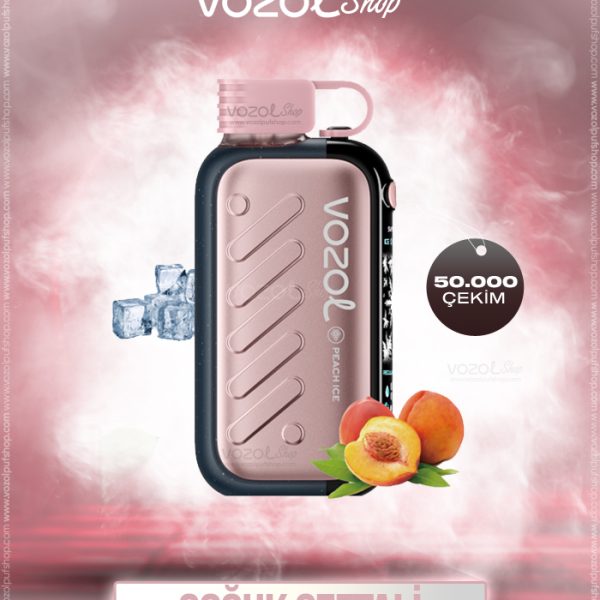 Vozol Gear Ice & Sweet 50000 Peach Ice