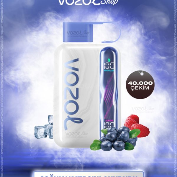 Vozol Star 40000 Blue Razz Ice
