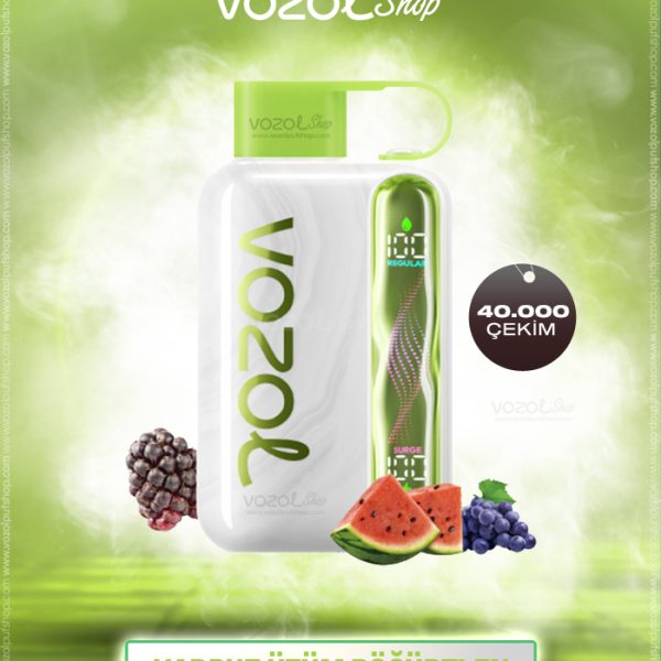 Vozol Star 40000 Watermelon Grape Boysenberry