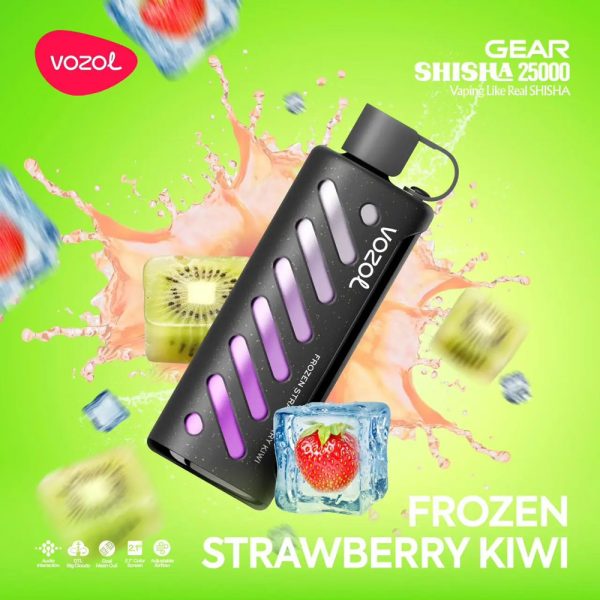 Vozol Gear Shisha 25000 Frozen Strawberry