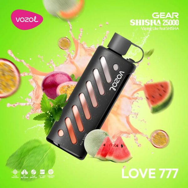 Vozol Gear Shisha 25000 Love 777