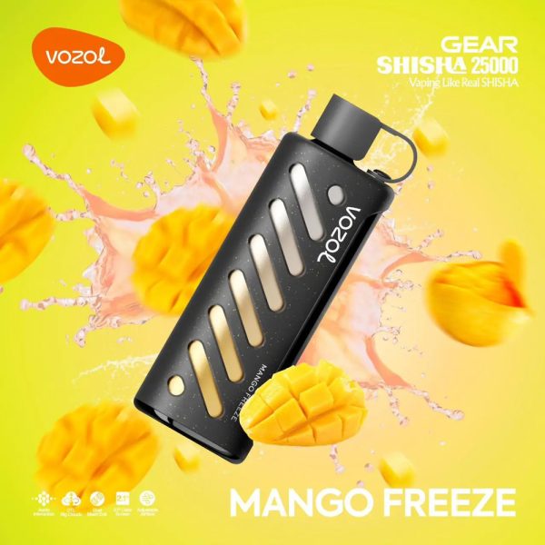 Vozol Gear Shisha 25000 Mango Freeze