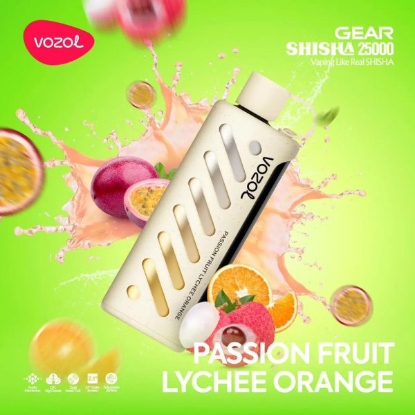 Vozol Gear Shisha 25000 Passion Fruit