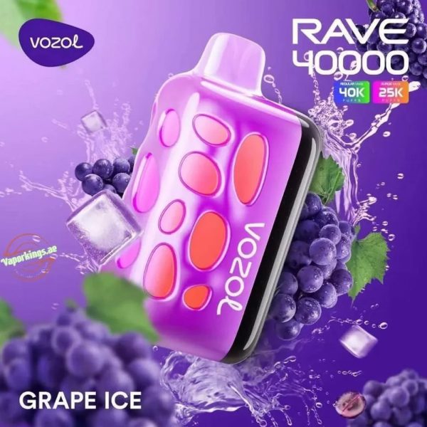 Vozol Rave 40000 Grape Ice