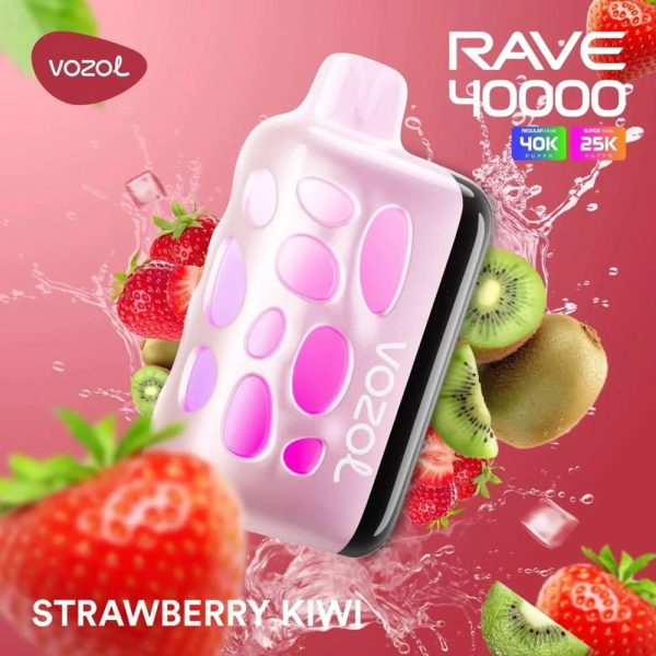 Vozol Rave 40000 Strawberry Kiwi
