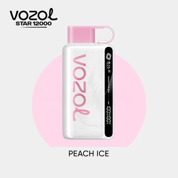 Vozol Star 12000 Peach ice