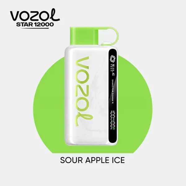 Vozol Star 12000 Sour Apple Ice