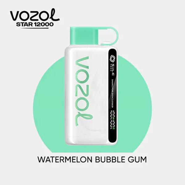 Vozol Star 12000 Watermelon Bubble Gum